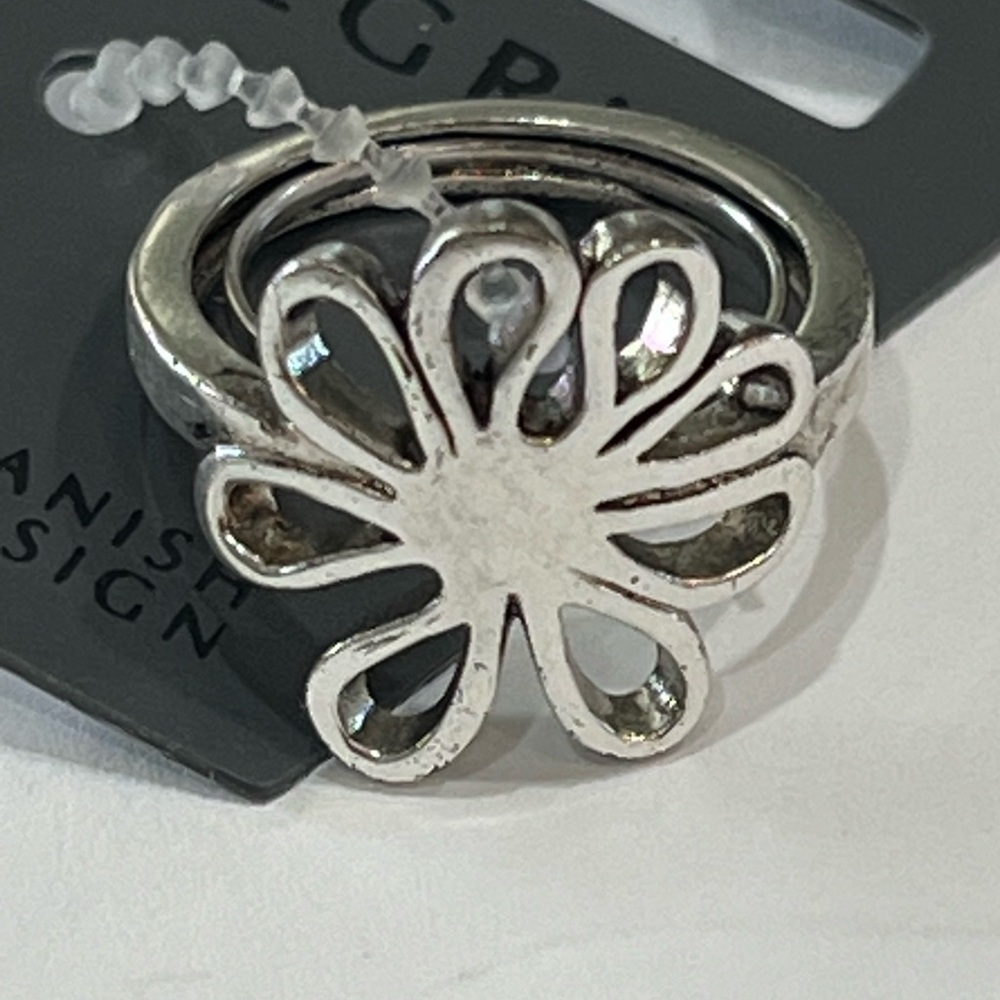New Pilgrim Danish Design Flower Ring